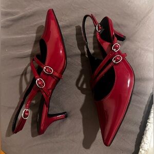 Wild Fable Glossy Red Heels